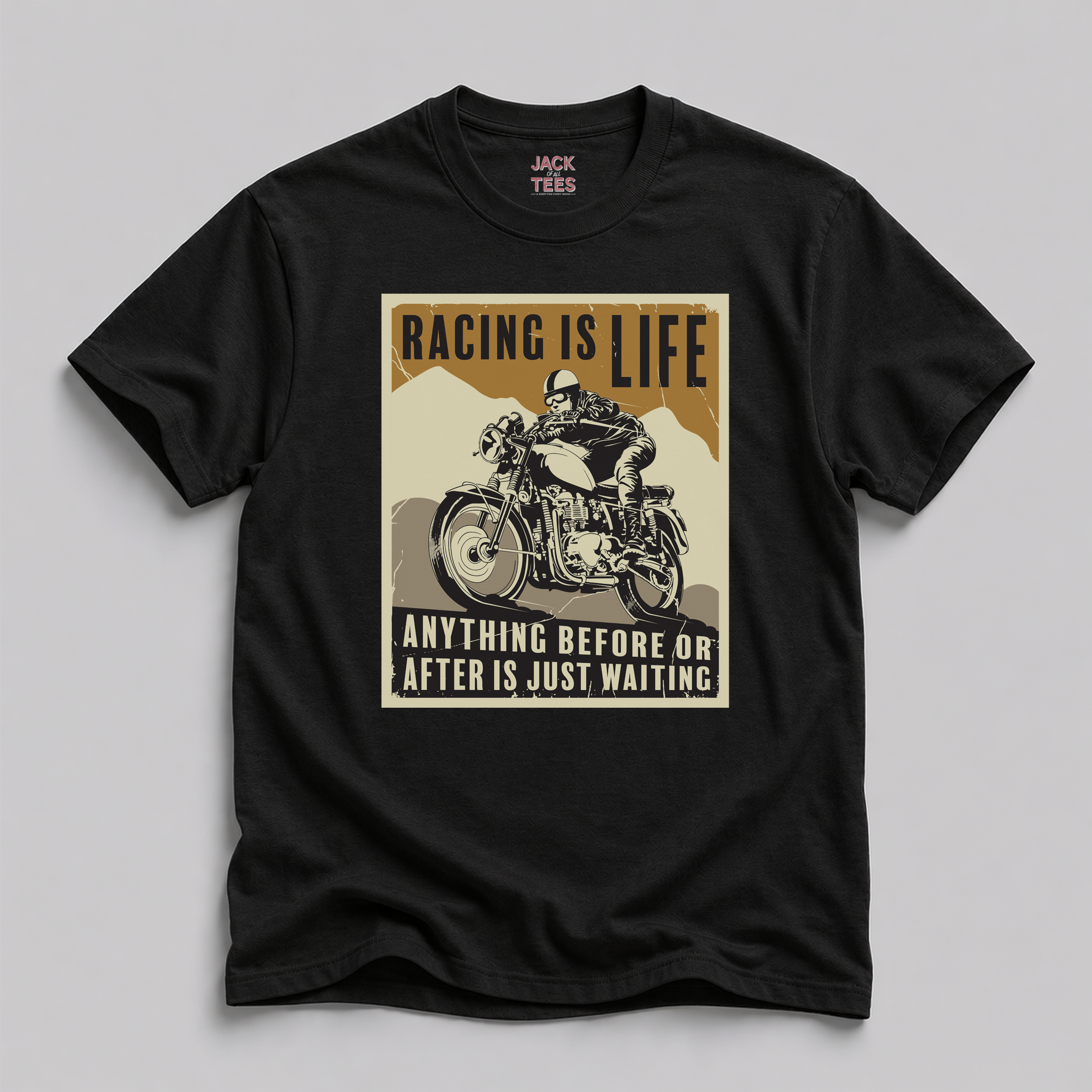 Racing is Life Motorcycle T-Shirt