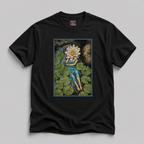 Lady Water Lily Portrait T-Shirt
