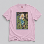 Lady Water Lily Portrait T-Shirt