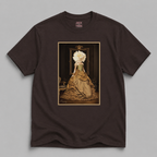 Lady Peony Portrait T-Shirt
