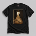 Lady Peony Portrait T-Shirt