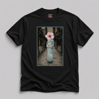 Lady Sakura Portrait T-Shirt