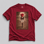 Lady Rose Portrait T-Shirt