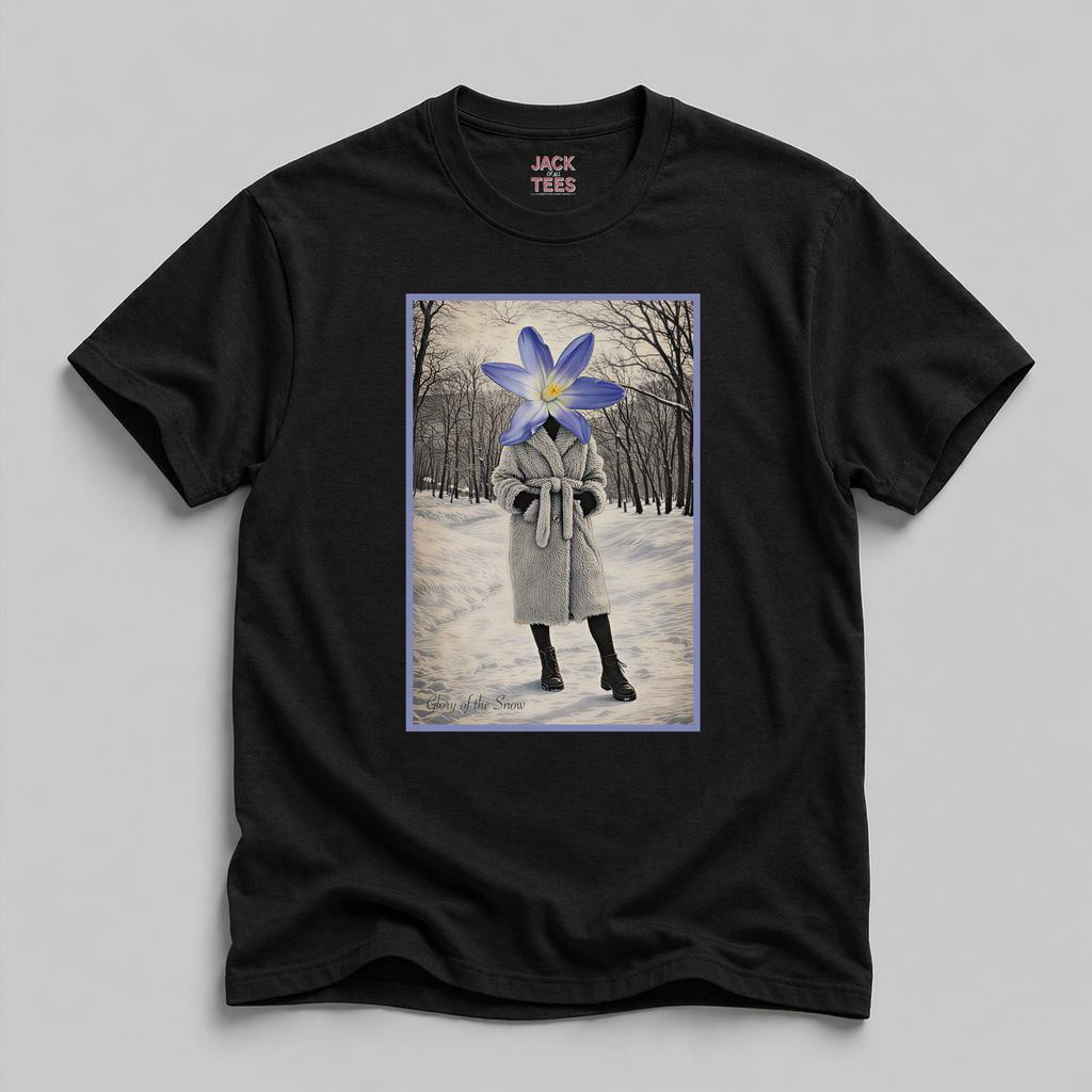 Lady Glory Of The Snow Portrait T-Shirt