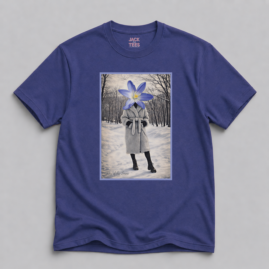 Lady Glory Of The Snow Portrait T-Shirt
