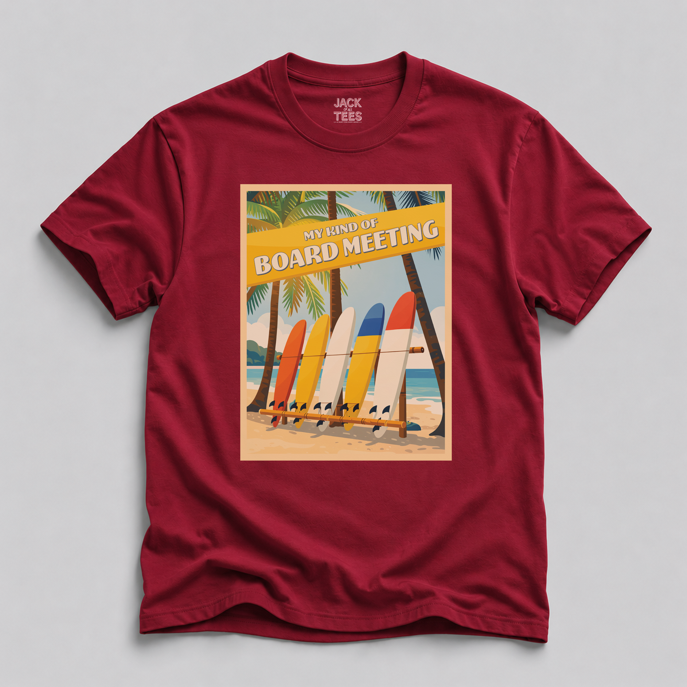 My Kind of Board Meeting Surfboard Beach T-Shirt