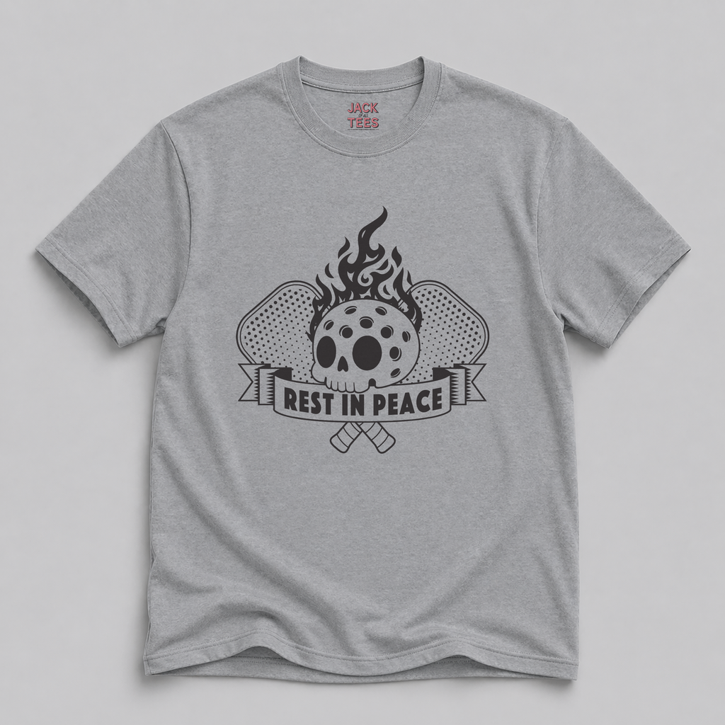 Rest In Peace Pickleball T-Shirt