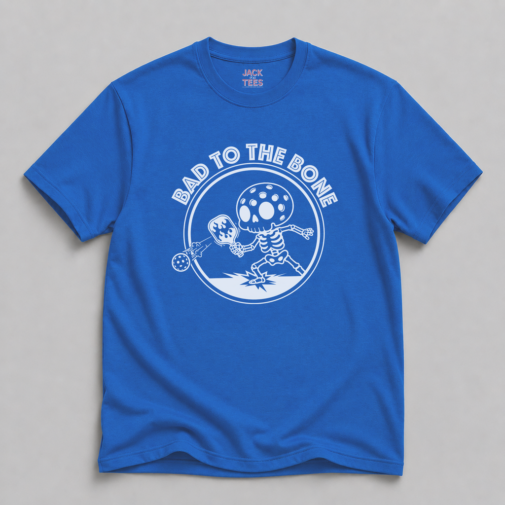 Bad to the Bone Pickleball T-Shirt