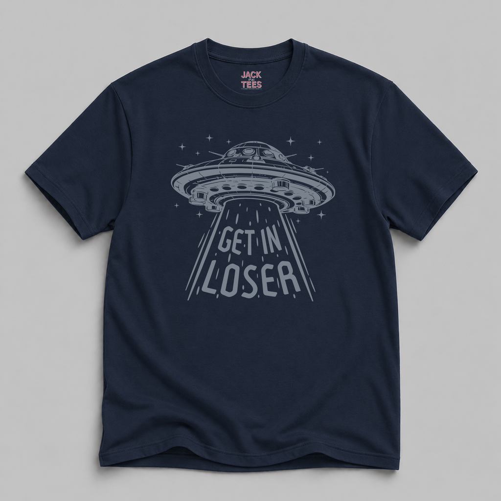 Alien Abduction "Get In Loser" T-Shirt