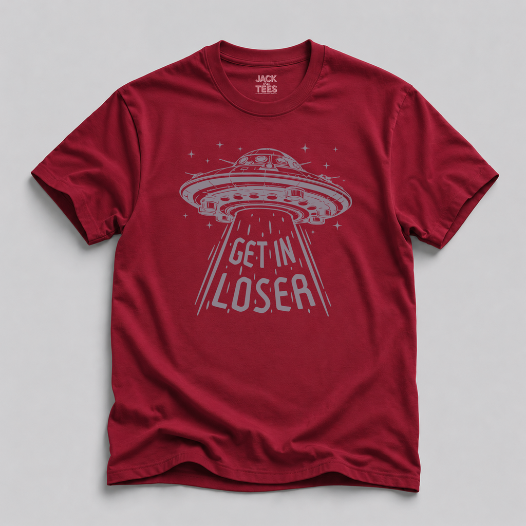 Alien Abduction "Get In Loser" T-Shirt