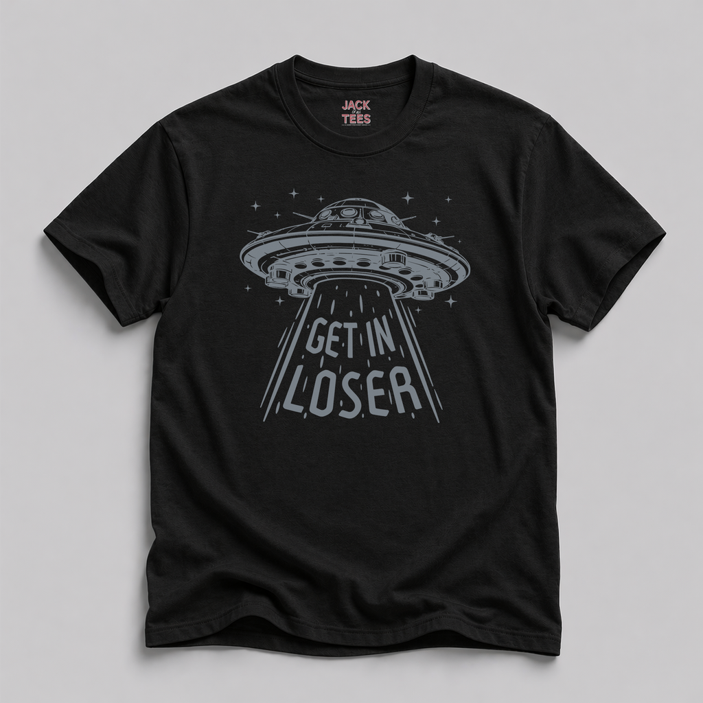 Alien Abduction "Get In Loser" T-Shirt