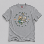 Look Like a Mermaid, Swear Like a Sailor T-Shirt — Fun Beachy Mermaid Tee