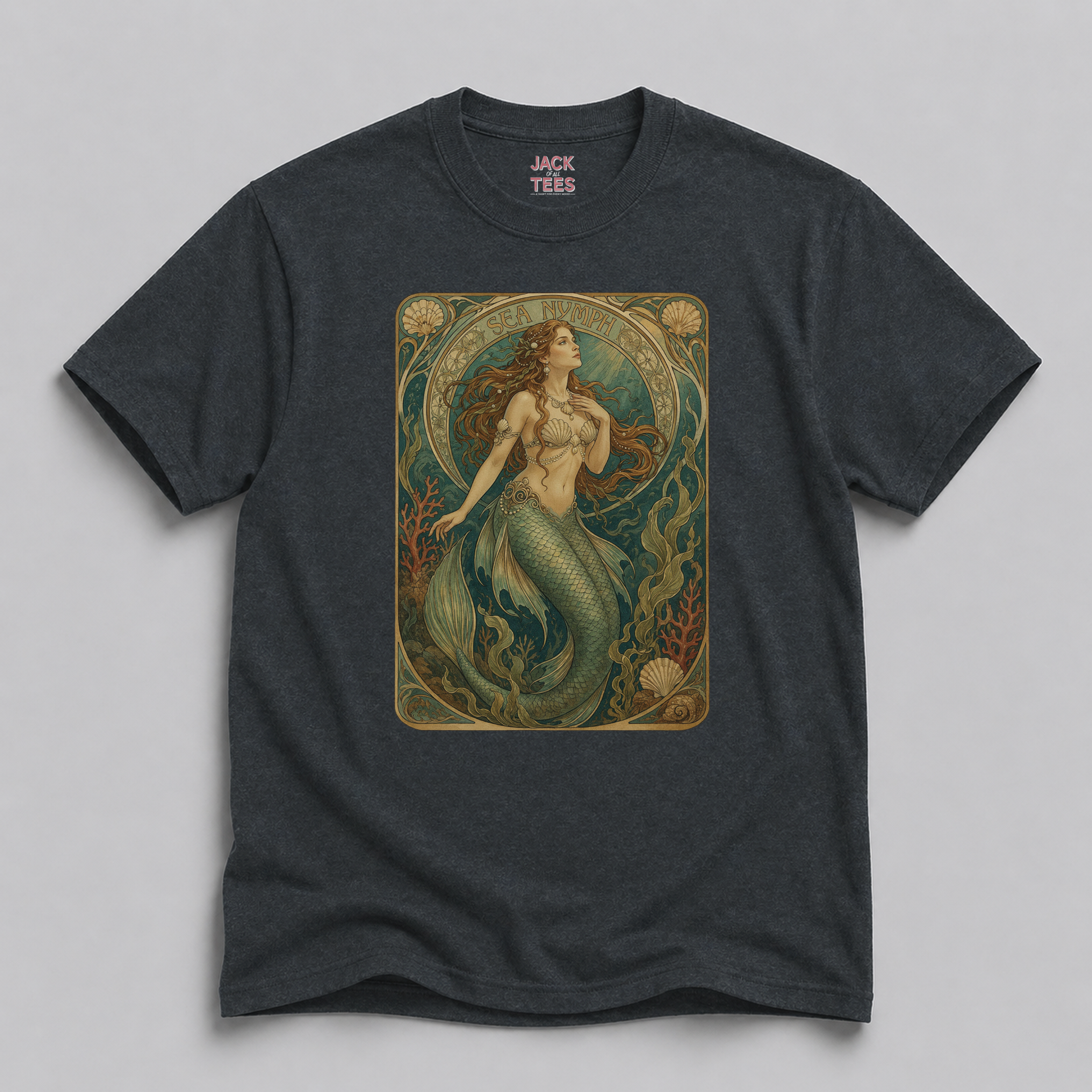 Sea Nymph Art Nouveau T-Shirt