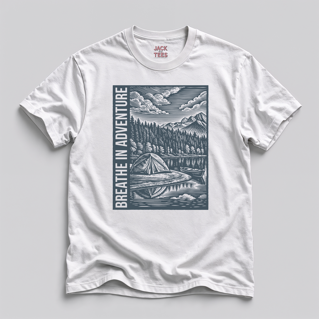 Breath in Adventure Hiking & Camping T-Shirt