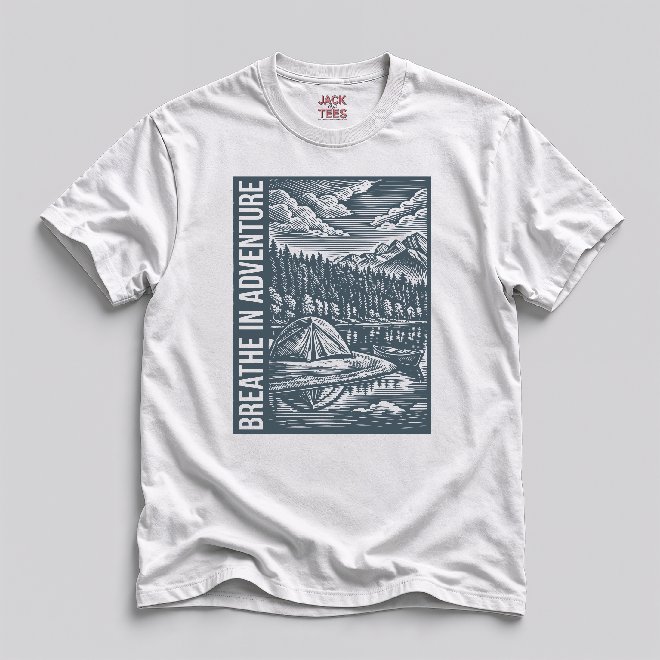 Breath in Adventure Hiking & Camping T-Shirt