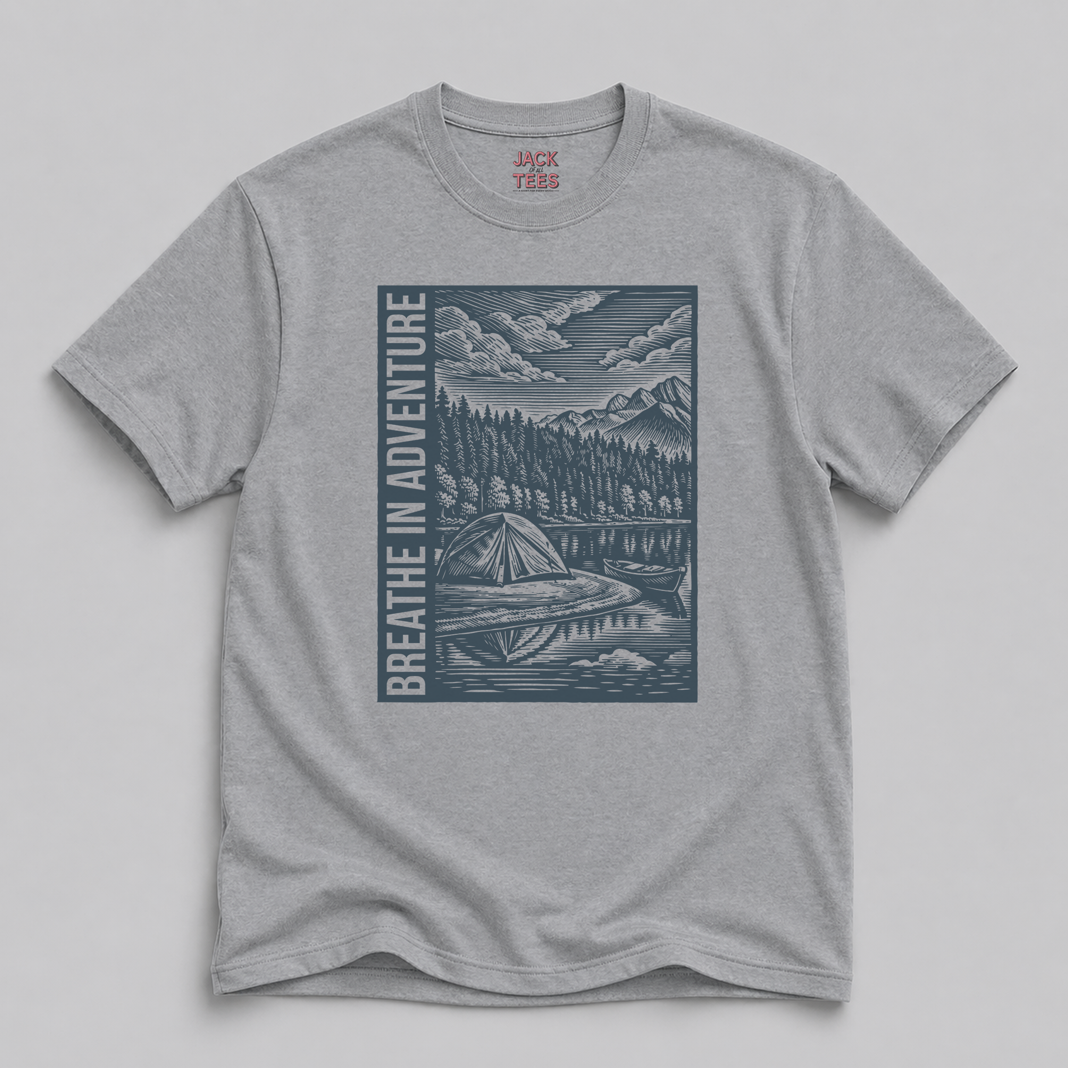 Breath in Adventure Hiking & Camping T-Shirt