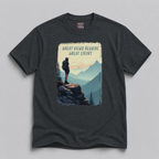Great Views Require Great Effort T-Shirt — Motivational Hiking Tee