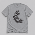 Run Sneaker T-Shirt — Retro Running Shoe Graphic Tee for Runners & Sneaker Lovers