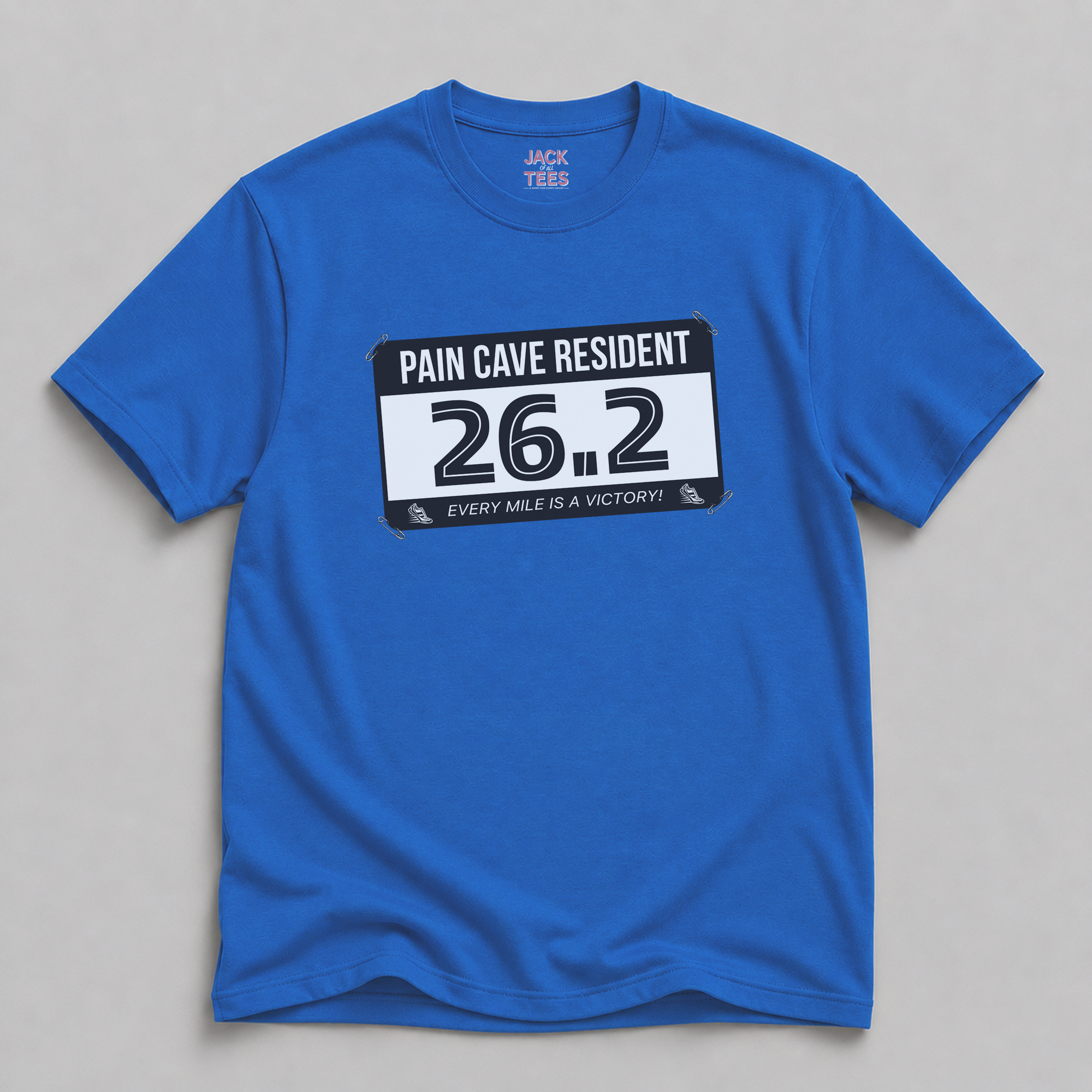 Pain Cave Resident T-Shirt — Funny Running Tee for Athletes