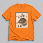 Every Mile Is a Victory T-Shirt — Motivational Running Tee for Runners & Fitness Enthusiasts