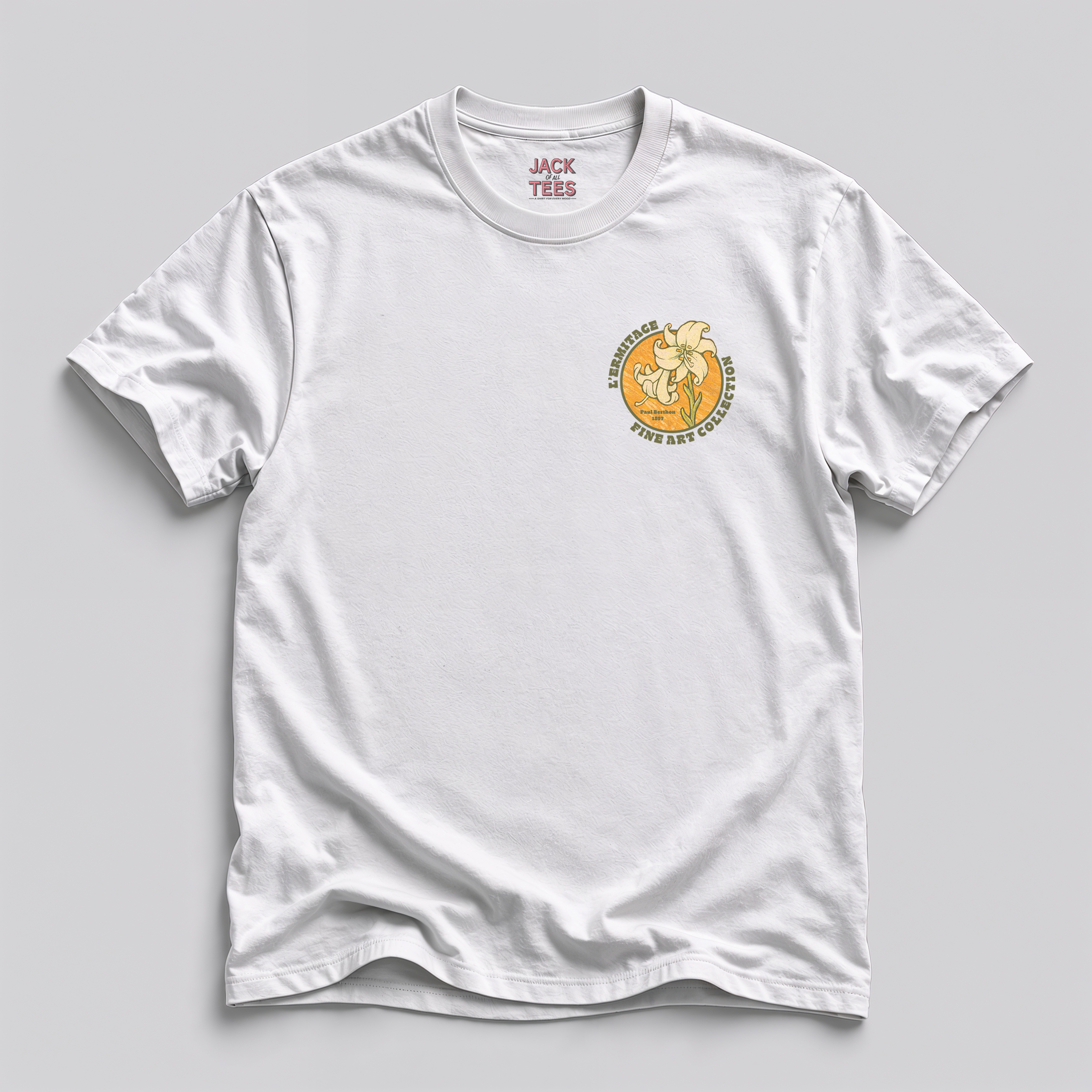 L’Ermitage Paul Berthon 1897 Fine Art T-Shirt