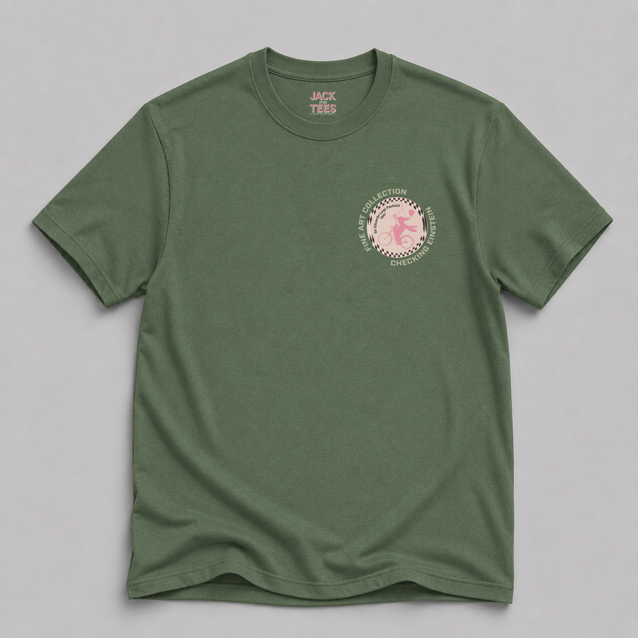Checking Einstein Fine Art Tee