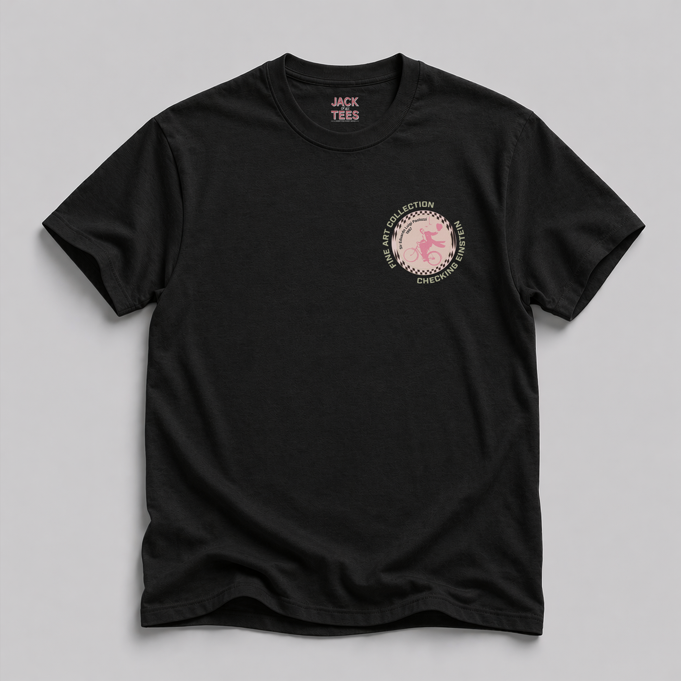 Checking Einstein Fine Art Tee