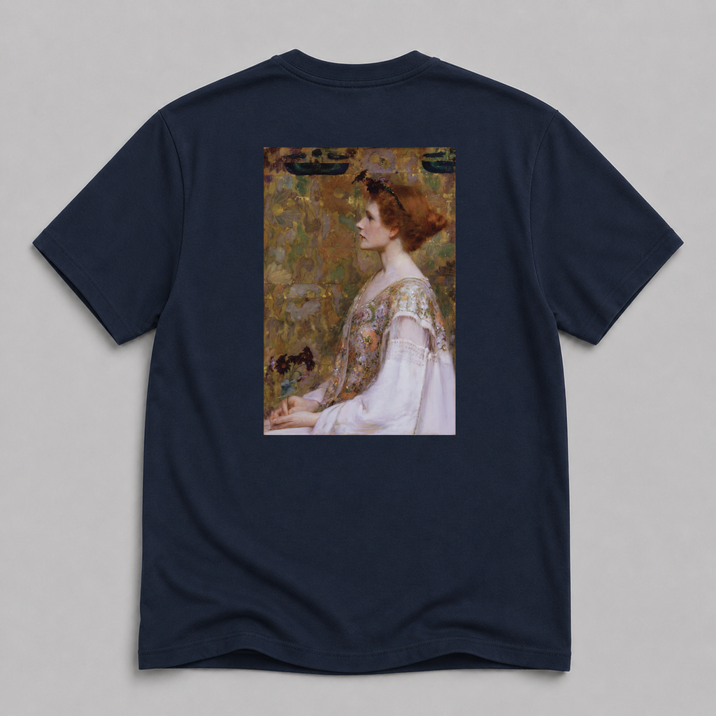 Albert Herter 1894 ‘Woman with Red Hair’ Fine Art T-Shirt