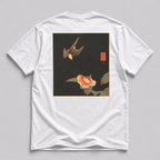 Ito Jakuchu Swallow & Camellia T-Shirt — Fine Art Print