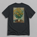 Claude Monet Jerusalem Artichoke Flowers Fine Art T-Shirt