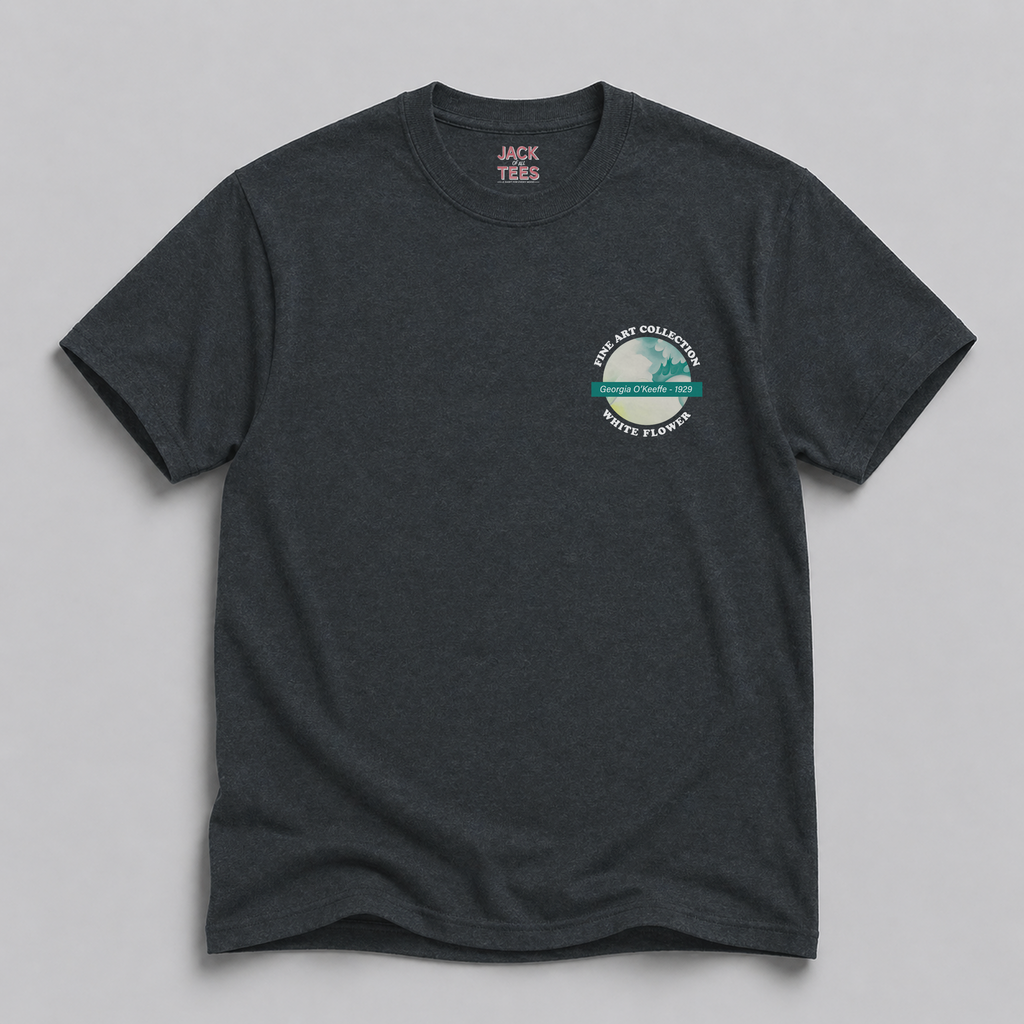 Georgia O’Keeffe 1929 White Flower Fine Art T-Shirt