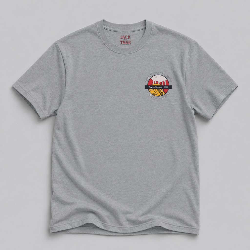 Roy Lichtenstein 'Cold Shoulder' 1963 Fine Art T-Shirt