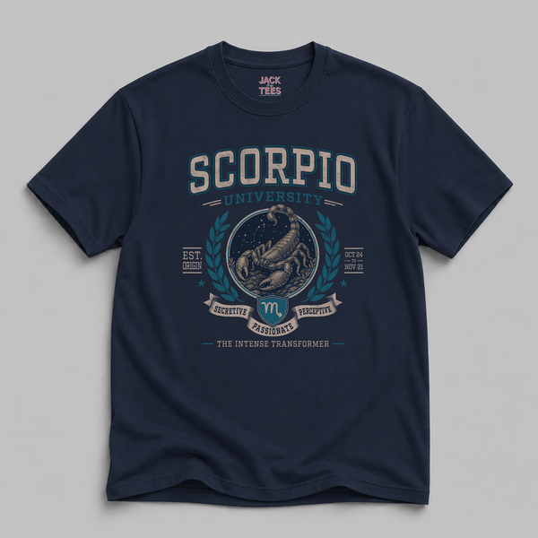 Scorpio Zodiac The Scorpion T-Shirt – Vintage Astrological Sign Tee